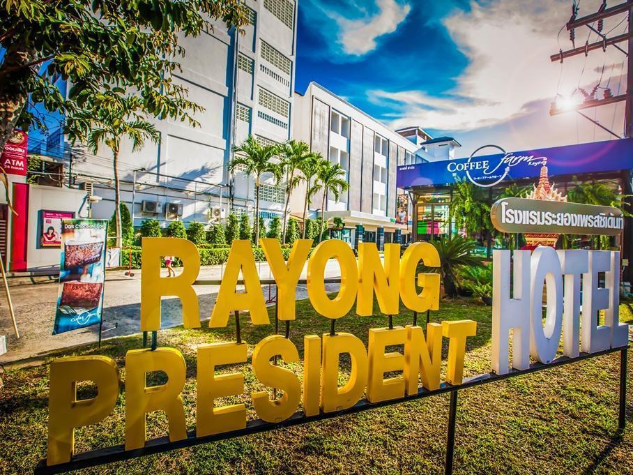Rayong President Hotel Exterior foto