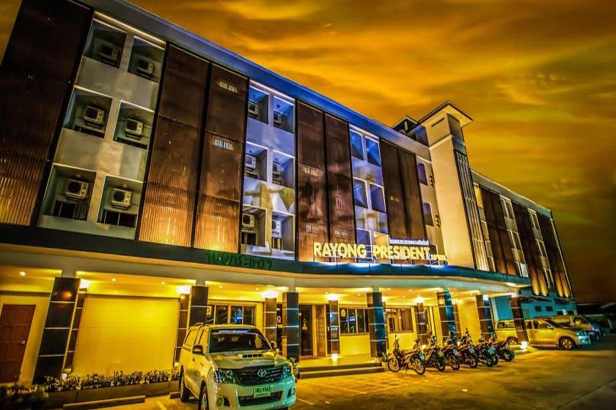 Rayong President Hotel Exterior foto