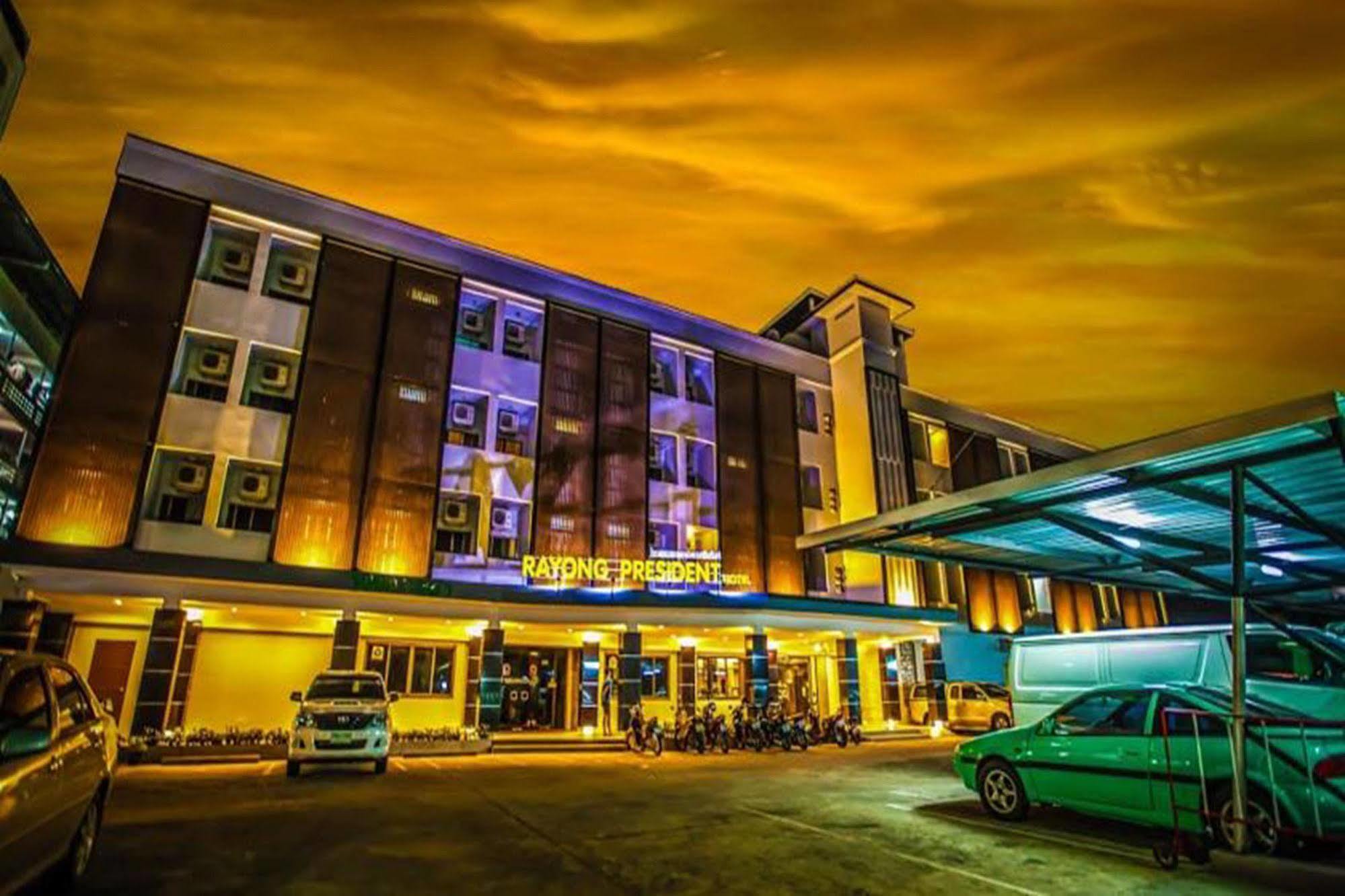 Rayong President Hotel Exterior foto